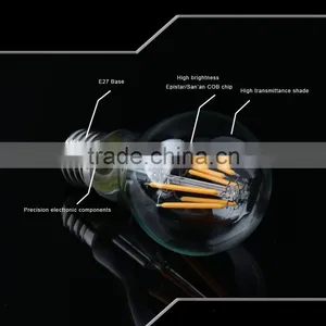 UL Dimmable A19 A60 E26 E27 B22 Energy Saving Antique Edison Bulb Led Lights Led Bulb thumbnail-6