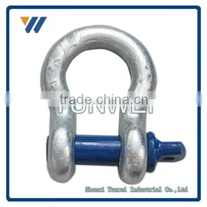 Us Type Drop Forged Screw Pin Bow Shackle thumbnail-4