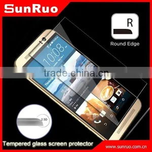 Ultra Slim Shatter Proof 9H Tempered Glass Screen Protector for HTC ONE M9,for HTC ONE M9 Cell Phone Screen Protector thumbnail-2