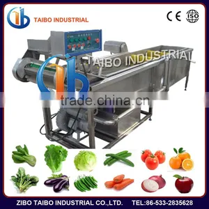 Industrial Fruit Vegetable Washer (with Hair Roller for Purification) thumbnail-2