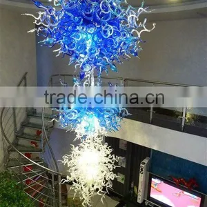 Hand Made Glass Lighting With Three Storey Height and Decorative Art Glass Xo-20120710 and Hotel Glass Project thumbnail-1