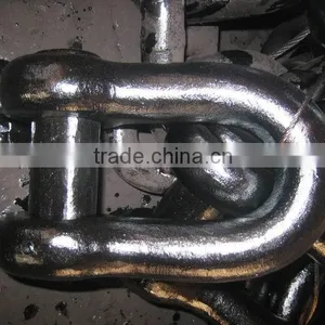 U2 Black Painted Anchor Shackle thumbnail-1