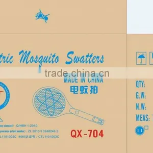 QX704-1 Rechargeable Electric Mosquito Bat Mosquito Killer Mosquito Swatter With Round or Flat Plug thumbnail-6
