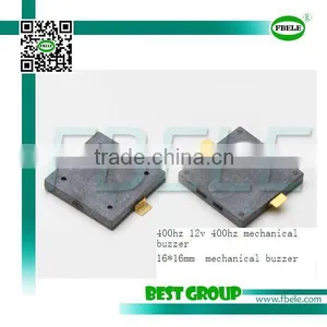 16*16mm 400hz 12v 400hz Mechanical Buzzer SMT1625 thumbnail-1