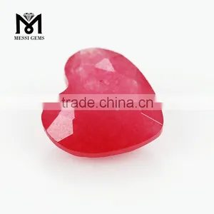 Loose Gemstone Sparkling Natural Unheated Red Heart Natural Gemstone thumbnail-1
