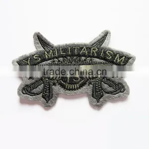 Computerized Embroidery Patch for Garment, Computer Embroidery Design Patch Badge thumbnail-2