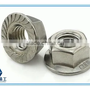 Hexagon Nuts With Flange and High Grade thumbnail-2