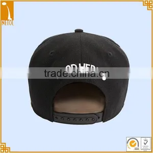 6 Panels Flat Bill Custom Brand Snapback Baseball Caps thumbnail-3