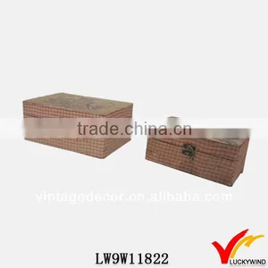 French Popular Style Antique Wooden Box Antique for Kid thumbnail-1