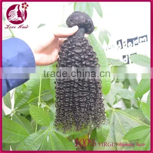Unprocessed Raw Wholesale Curly Hair Weft 100% Vietnamese Human Hair thumbnail-3