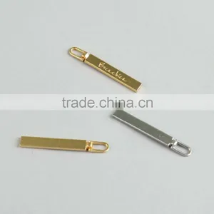 Handbags/Luggage/Jackets/Coats Zipper Puller Silder Head Gold Colour Metal Zipper Pulls thumbnail-3