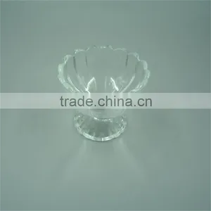 140ml Clear Wave-Edged Rim Glass Potpourri Jars/ Candy Jars/ Snack Storage Jars for Wholesale thumbnail-2