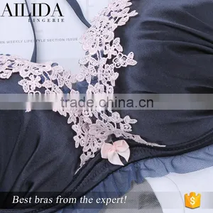 Hot Girls Applique Hot Selling Adjustment Beautiful Bra Sexy Bra thumbnail-5