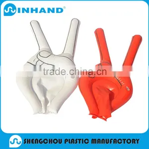 In Summer Customized Advertising Best Selling Pvc Inflatable V Shape Hand thumbnail-1