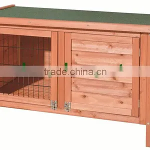 Openable Roof Wooden Rabbit Hunch thumbnail-1