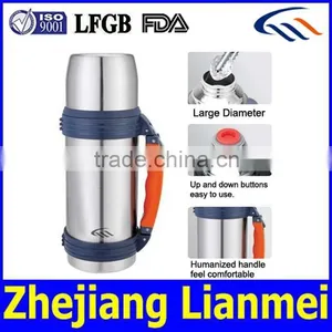 Zhejiang Double Wall Stainless Steel Vacuum Flask Keeps Drinks Hot and Cold thumbnail-1