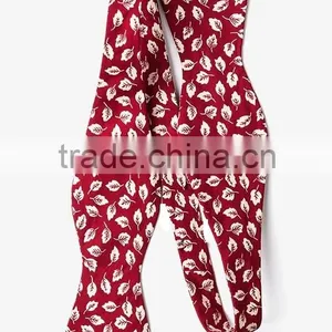 2016 Latest Custom Made Floral Printed Diamond Self-tie Cotton Bow Ties thumbnail-2