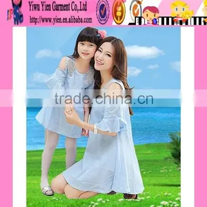 Women's Girls Blue Dress Fashion Design Blue Dress thumbnail-1