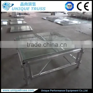 Aluminum Stage, Concert Stage, Glass Platform Stage thumbnail-1