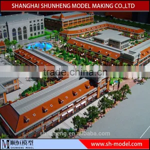 Customize Site Project Industral & Office Miniature Building Scale Model Making thumbnail-1