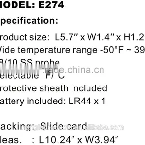 Digital Instant Read Thermometer_E274 thumbnail-2
