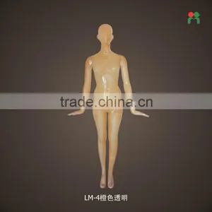2015 Fashion New Fiberglass Realistic Female Mannequin Glossy Colored Mannequin LM-4 thumbnail-1