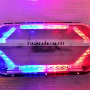 Car Roof 48W DC 12V 32LED Emergency Hazard Strobe Warning Flash Mini Lightbars TBD8180GB thumbnail-3