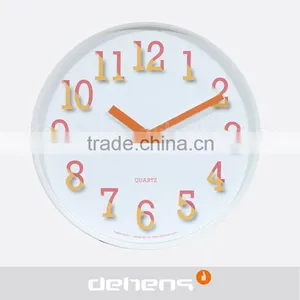 DEHENG 10 Inch Plastic Clock for Promoption thumbnail-3