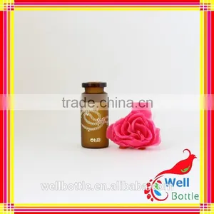 1ml Amber Glass Bottle With Dropper for Injection Bottle Brown Glass Chemical Bottles thumbnail-1