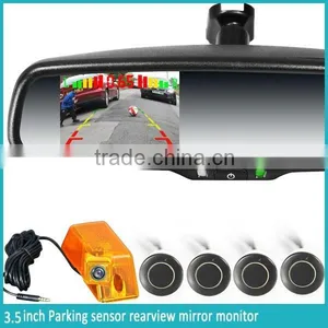 AK2-035LAP4 Auto Dimming Rearview Mirror Parking Radar Detector and Automatically Backup Camera Display thumbnail-3