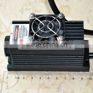 Powerful Lab Lasers 100mw 671nm Red Laser Dot Diode Module + TTL Modulation 0-30KHZ + TEC Cooling + Power Supply LSR-PS-II thumbnail-4