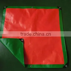 Orange/blue Anti-uv pe Lamination Tarpaulin Sheet thumbnail-1