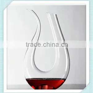 2016 New Design Wine Decanterlead Free Crystal Material Glass Wine Decanter for Sale thumbnail-6