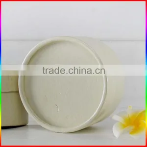 Recyclable Cylinder Pearl Paper Tube for Face Cream Body Care Packaging thumbnail-2