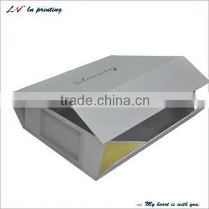 Hot Sale Custom Wholesale Luxury Folding Paperboard Packaging Box Made in Shanghai thumbnail-1