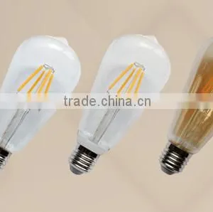 4000K CRI80 Edison Led Filament Bulbs ST64 CE ROSH 120V 220V B22/E26/E27 LED thumbnail-3