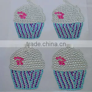 Cake Shape Jewelry Acrylic Sticker Mobile Phone Sticker thumbnail-1
