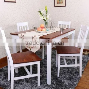 Simple New Design Solid Wood Dining Table and Solid Wood Chair -04 thumbnail-1