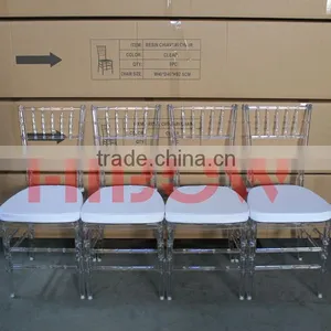 Crystal Clear Resin Chiavari Chair thumbnail-1