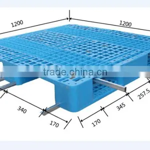 1200x1000 mm Durable Steel Reinforced Plastic Pallet China Suppliers thumbnail-3