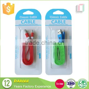 Recyclable Custom Logo Brown Kraft Paper Iphone Cable Paper Package Boxes thumbnail-1