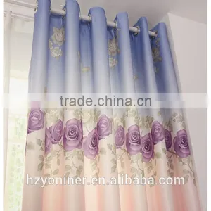 2015 Hot Sale Printed Designed No. 09 Window Curtains, Made- up Black Out Fabric in Home or Hotel thumbnail-1