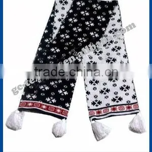 100% Acrylic Knitted Scarf thumbnail-1