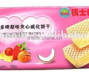 Cream Wafer Biscuit 200g*30 thumbnail-1