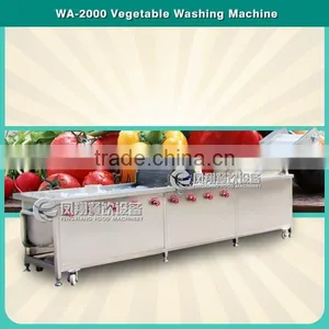 WA-2000 Automatic Ozone Bubble Cycle High Pressure Vegetable Washer Machine thumbnail-5