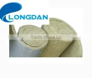 High Quality Cheaper Thermal Insulation Fire-proof Rock Wool Roll Oven With Glass Tissue Cloth thumbnail-1