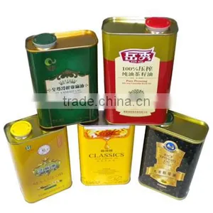 1L Cooking Oil Tin Can thumbnail-1