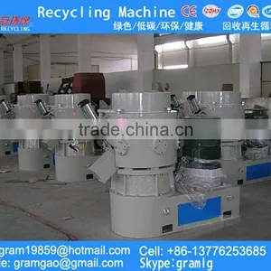 PE/PP Film Agglomerator Densifier Machine thumbnail-1