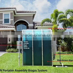 Beautiful Assembly Mini Biogas Plant Made in China thumbnail-1