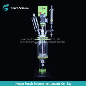 5L China Made Cap Style Jacketed Glass Reactor thumbnail-3